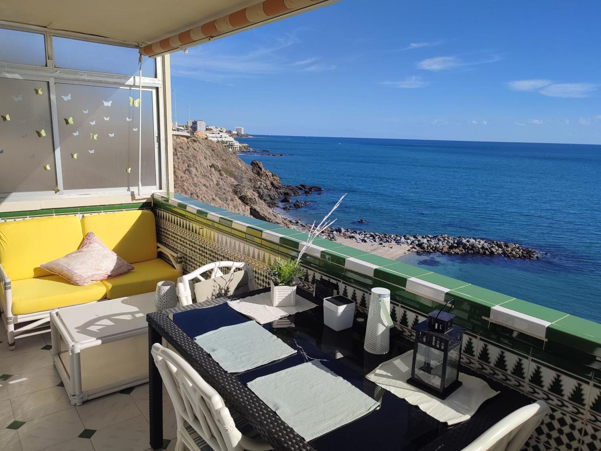 Apartamento En Playa Semi-Privada Беналмадена Екстериор снимка